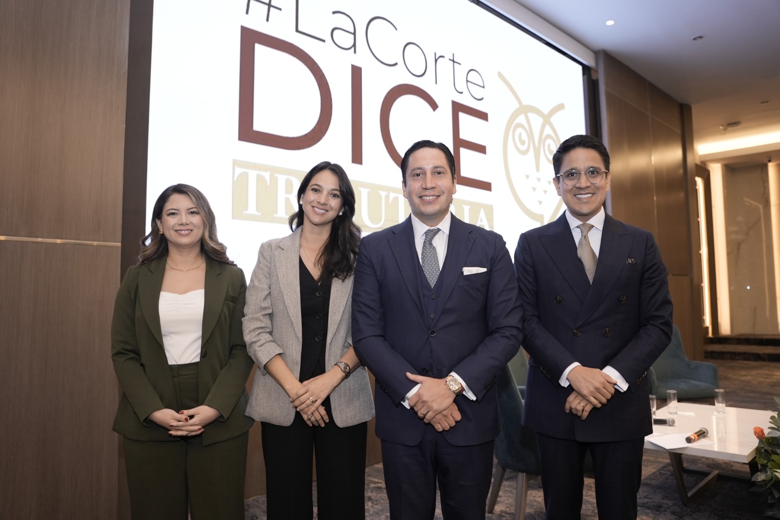 Equipo fundador de #LaCorteDiceTributaria